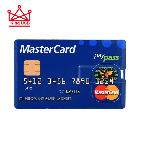 Bank Card Series 4GB 8GB 16GB 32GB 64GB 128GB USB Flash Drive Car Key Memory Stick Flash Pen Drive U disk