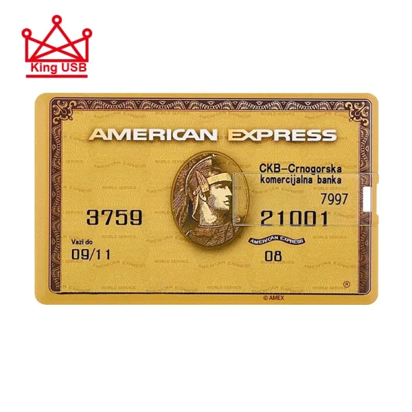 ⁦Bank Card Series 4GB 8GB 16GB 32GB 64GB 128GB USB Flash Drive Car Key Memory Stick Flash Pen Drive U disk⁩ - الصورة ⁦3⁩