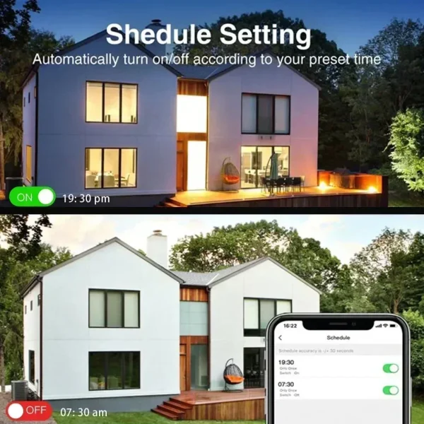 ⁦مصباح ذكي يعمل مع Alexa Google Home⁩ - الصورة ⁦5⁩